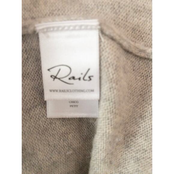 Rails Giselle Wool Cashmere Blend Tunic Sweater Women's Size Small Heather Gray - Picture 5 of 7